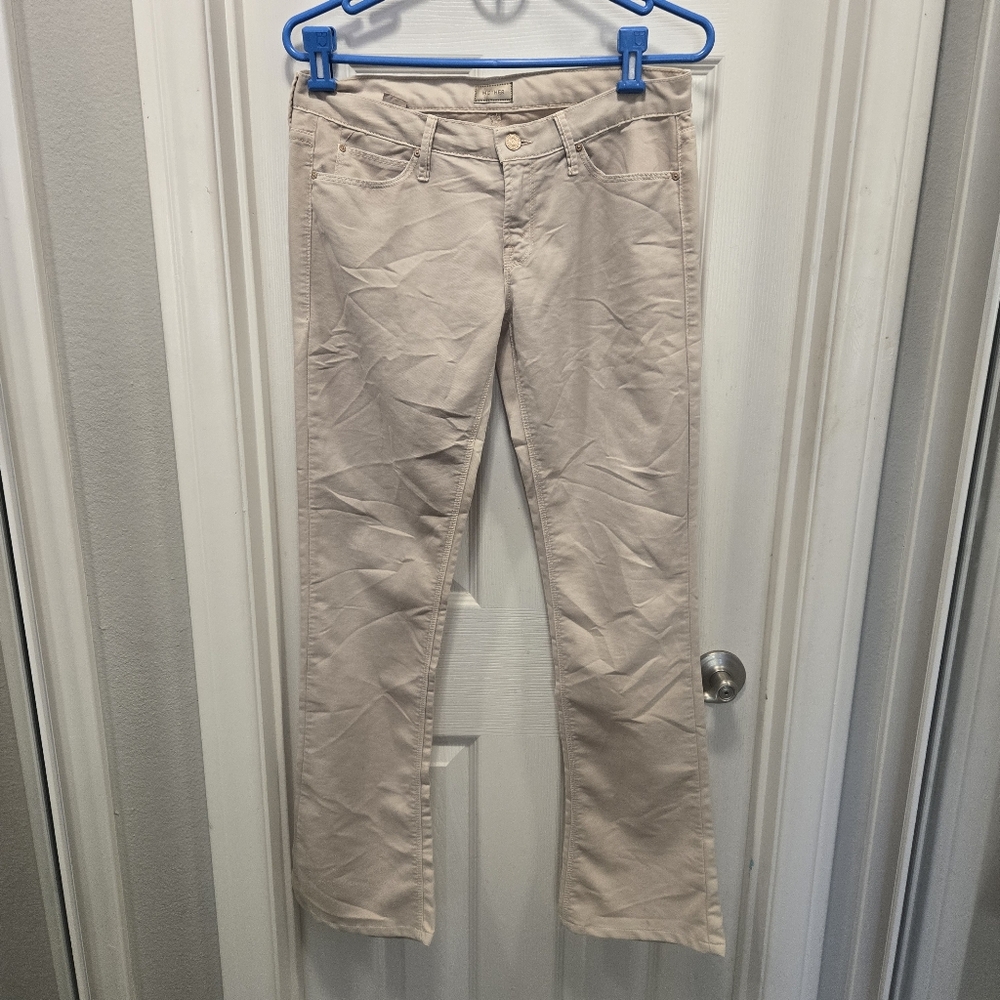 Mother the runaway in deluxe twill pants size 28